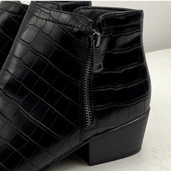 Union bay Ankle Booties Alligator Embossed Print - Picture 6 of 7